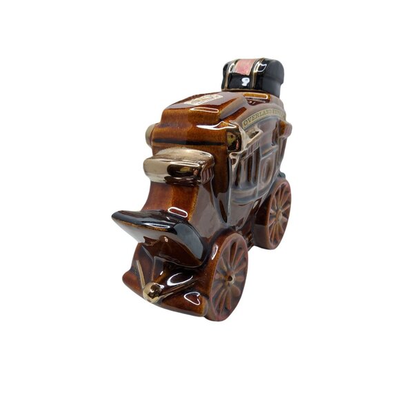 vintage 1969 ezra brooks collector series overland express liquor decanter - Picture 5 of 6